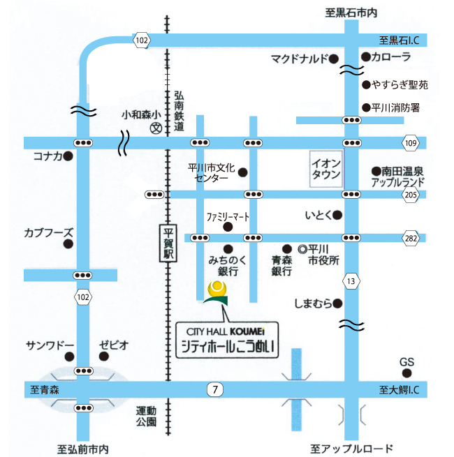 アクセスマップ